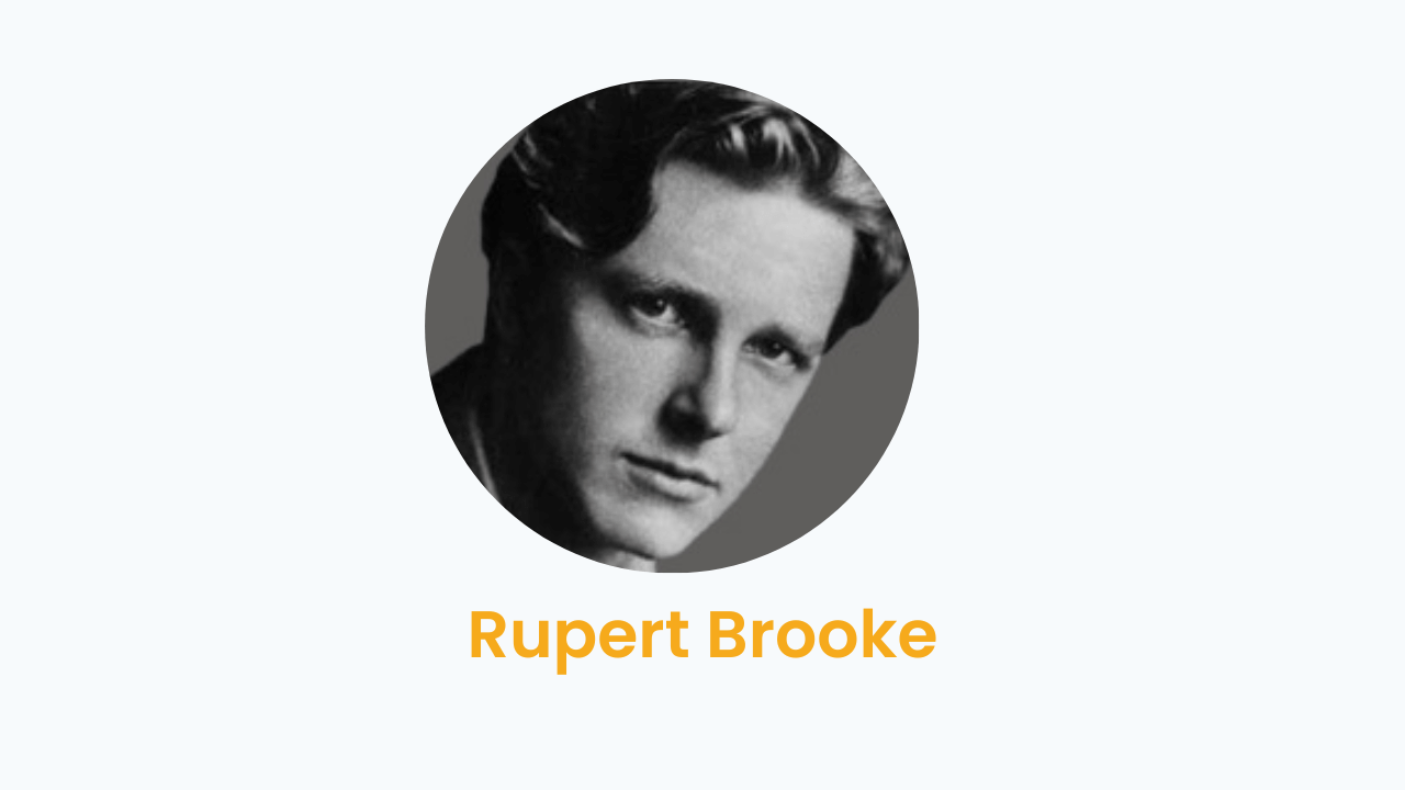 Rupert Brooke – Biography and Works