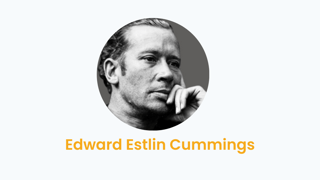 Edward Estlin Cummings – Biography and Works