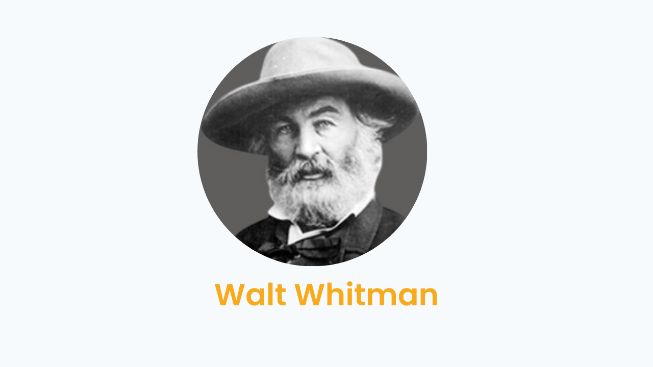 Walt Whitman – Biography and Works