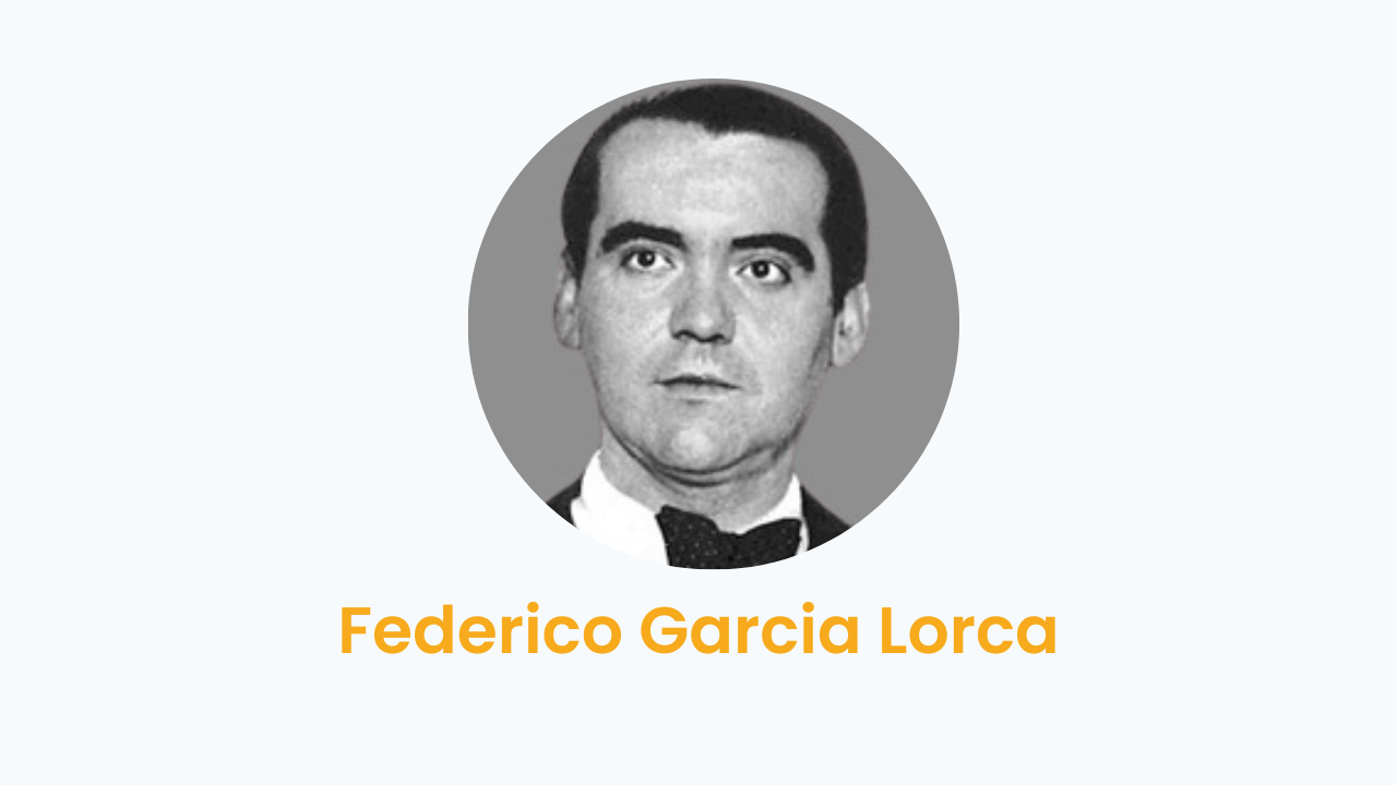 Federico Garcia Lorca – Biography and Works
