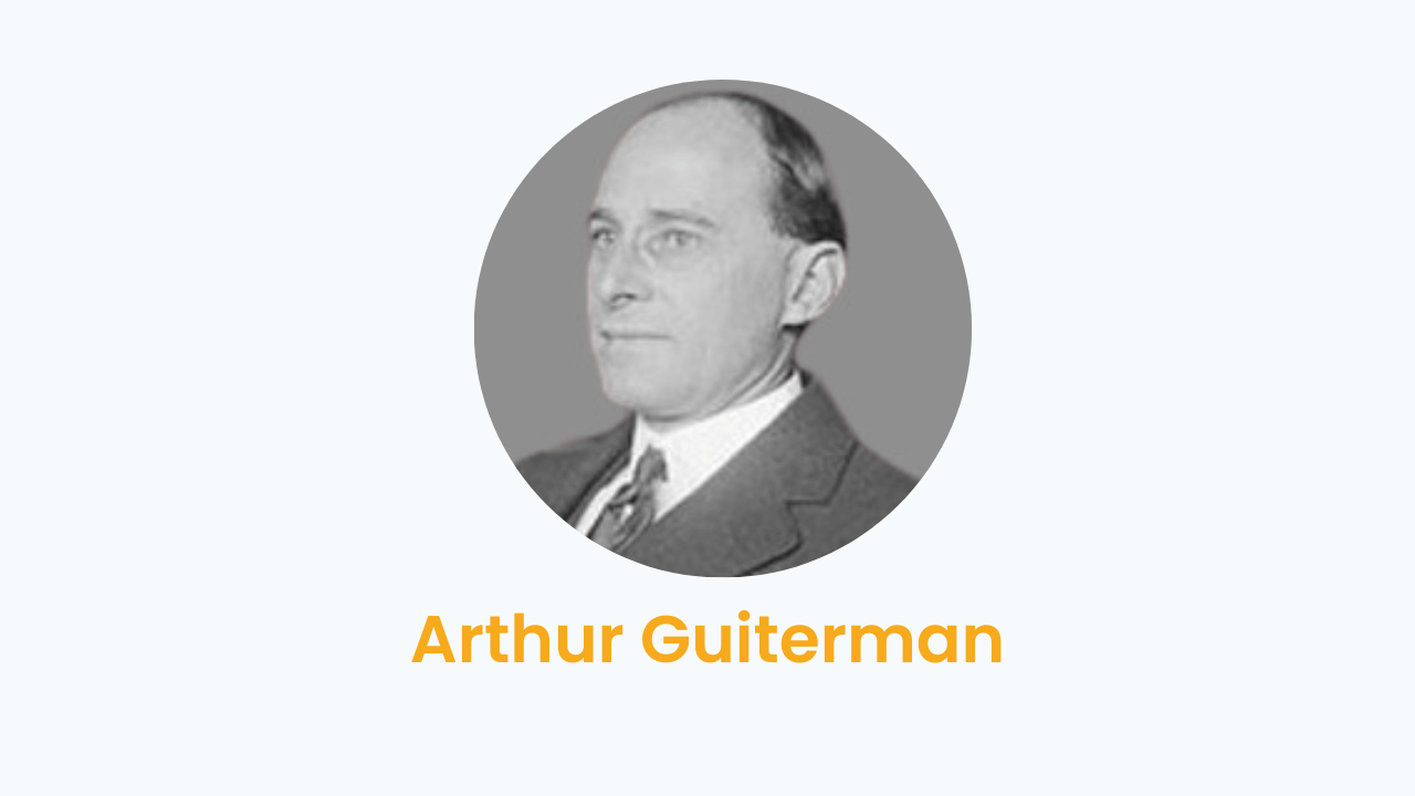 Arthur Guiterman – Biography and Works