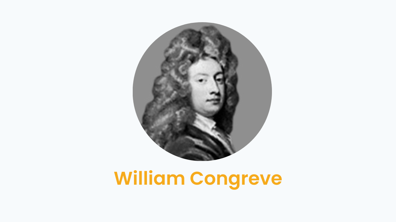William Congreve – Biography and Works