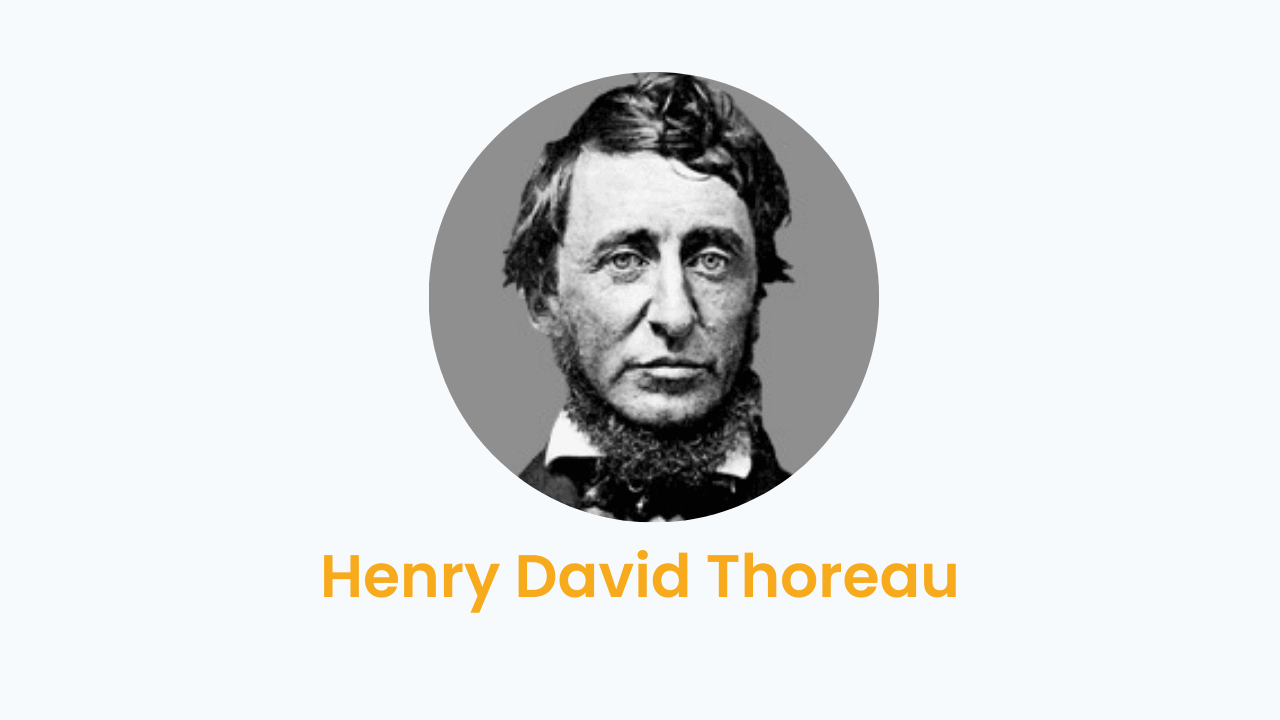 Henry David Thoreau – Biography and Works