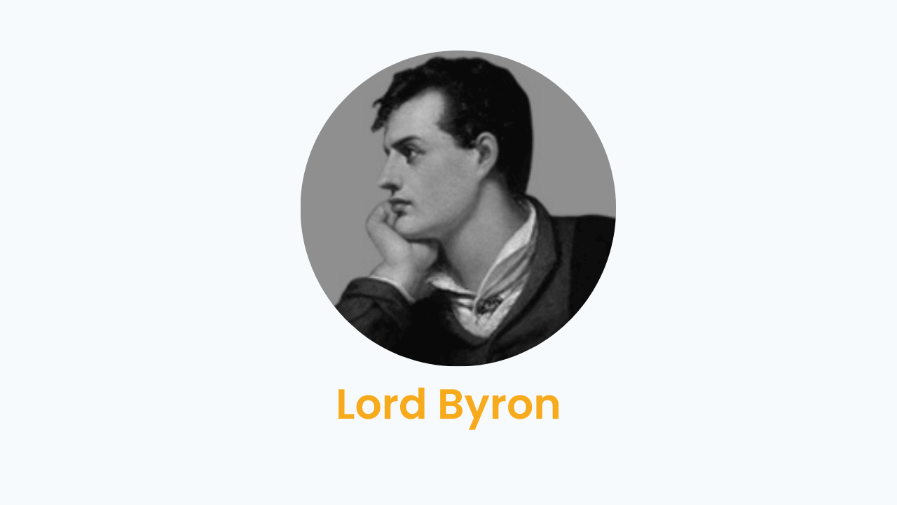 Lord Byron – Biography and Works