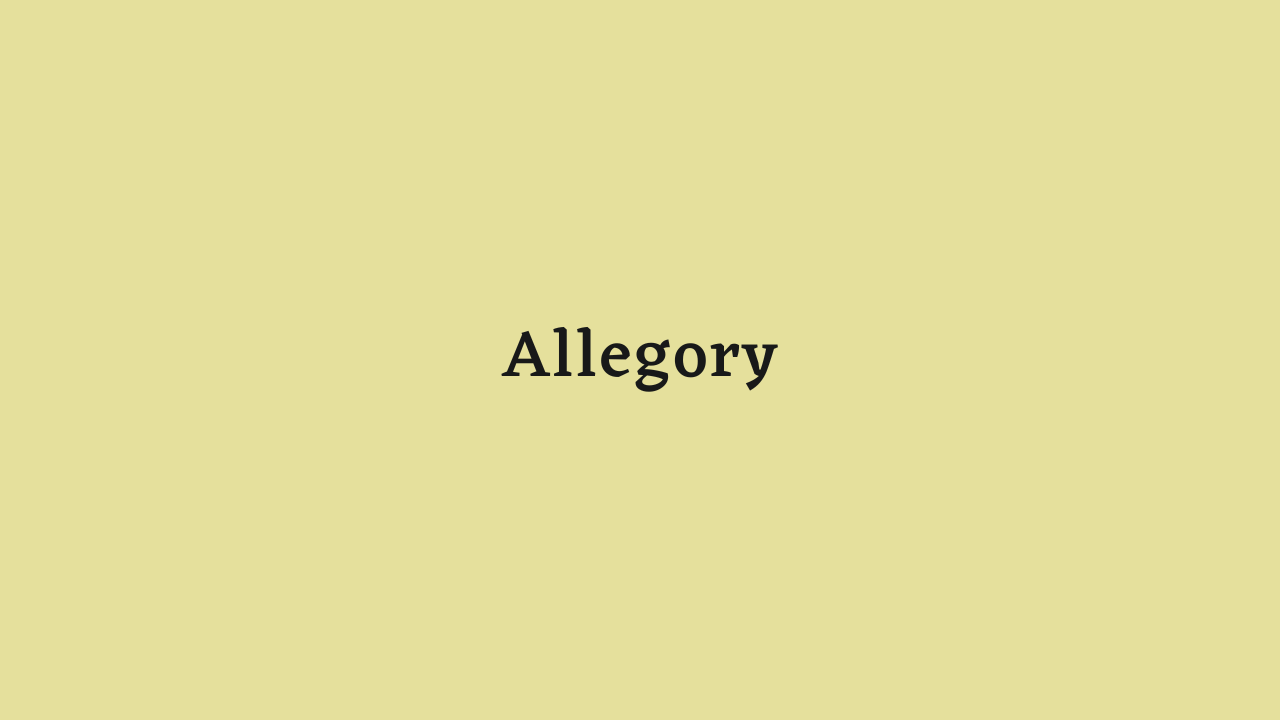 Allegory