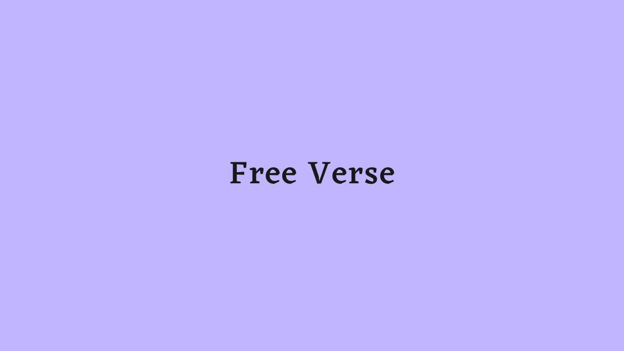 Free Verse